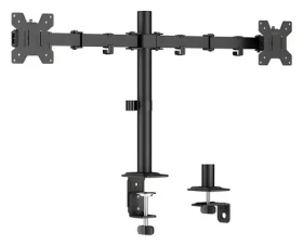 Stolní držák pro 2 monitory 17-32" / Držák pro monitory / nosnost 10 kg / otočné rameno (BP0217)