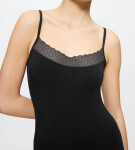 Feel of Modal Spaghetti Top - BLACK - TRIUMPH BLACK - TRIUMPH S