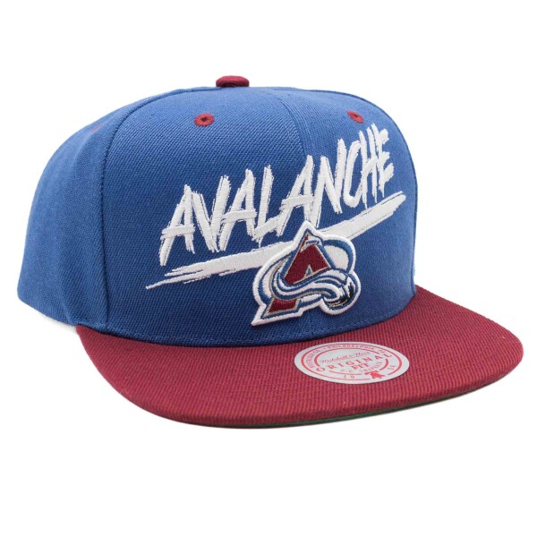 Mitchell & Ness Pánská kšiltovka Colorado Avalanche NHL Transcript Snapback