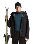 ICEBREAKER Mens 300 MerinoFine Polar LS Roll Neck, Abyss (vzorek) velikost: M
