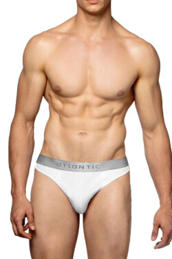 Pánské slipy 2 pack 013 white - Atlantic bílá XXL
