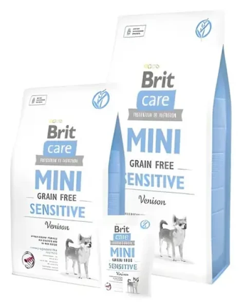 Brit Care Mini Grain Free Sensitive 2 kg / Krmivo pro psy / Hypoalergenní / bez obilovin