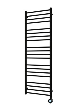 Radiátor elektrický SAT Paul 144x50 cm černá matná SATRAPA1440500EBL SATRAPA1440500EBL