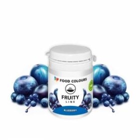 Přírodní prášková barva Food Colours FruityLine (20 g) Blueberry