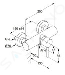 KLUDI - Bozz Sprchová baterie, chrom 388310576