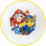 STOR Dětská miska Tlapková patrola / Protiskluzové dno / Bez BPA (81691)