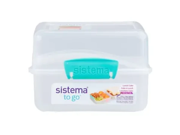 Sistema TO GO Krabička na oběd s 2 oddíly 1.4 l mátová (9414202217318)