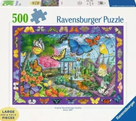 RAVENSBURGER Puzzle Pavilon motýlů XXL