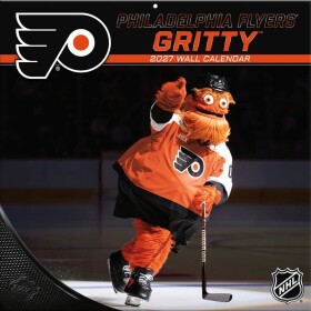 JF Turner Kalendář NHL Gritty 2027 Wall Calendar