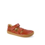 Dětské barefoot sandály CRAVE SHELLWOOD Cognac, hnědá - 30