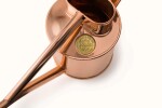 HAWS Konvička s kropítkem Rowley Ripple Copper - 1 l, měděná barva, kov