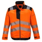 Bunda HiVis T500 reflexní Vision oranžovo-černá XL oranžová