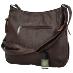 Módní dámská koženková crossbody kabelka Coveri Kisha, coffee