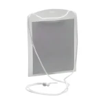 Eurosupplies IDPR M XL / Visačka / měkký plast / šňůrka / 114 x 137 mm / 50 ks