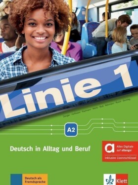 Linie 1 - 2 (A2) – Hybride Ausgabe – Kurs./Übungsbuch + MP3/Video allango.net + Lizenz (24