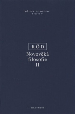Novověká filosofie II - Wolfgang Röd