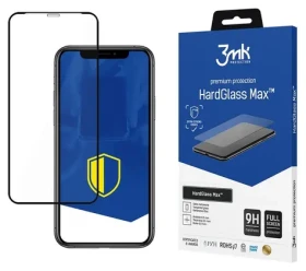 3mk HardGlass Max černá / Tvrzené sklo / pro Apple iPhone X, XS, 11 Pro