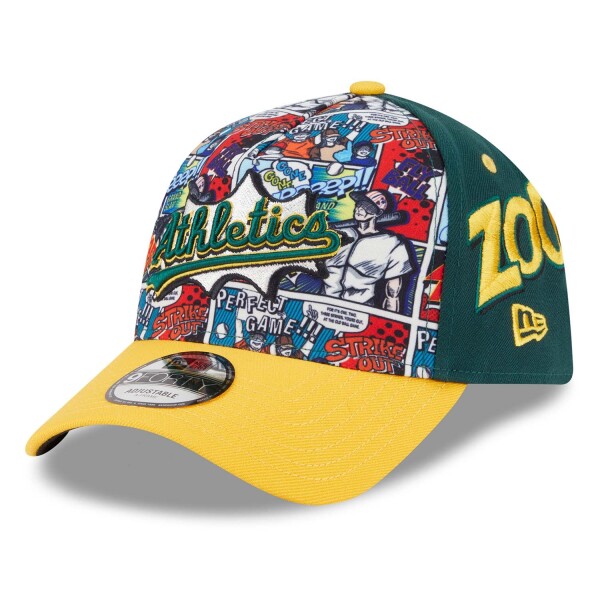 New Era Pánská kšiltovka Oakland Athletics MLB Athletics 2025 Players' Weekend 9FORTY A-Frame Snapback