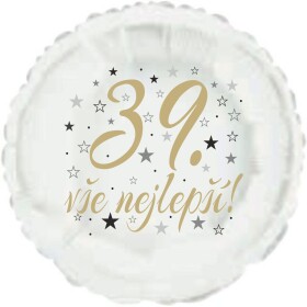 39. narozeniny balónek kruh Balonky.cz 39. narozeniny balónek kruh Balonky.cz