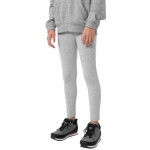 Dětské legíny 4F HJZ22-JLEG001 šedé - 4F 158cm