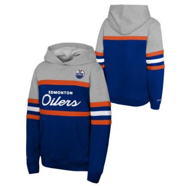 Outerstuff Dětská Mikina Edmonton Oilers Head Coach Hoody Velikost: Dětské let)