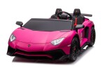 Mamido Elektrické autíčko Lamborghini XXL 24V A8803 růžové