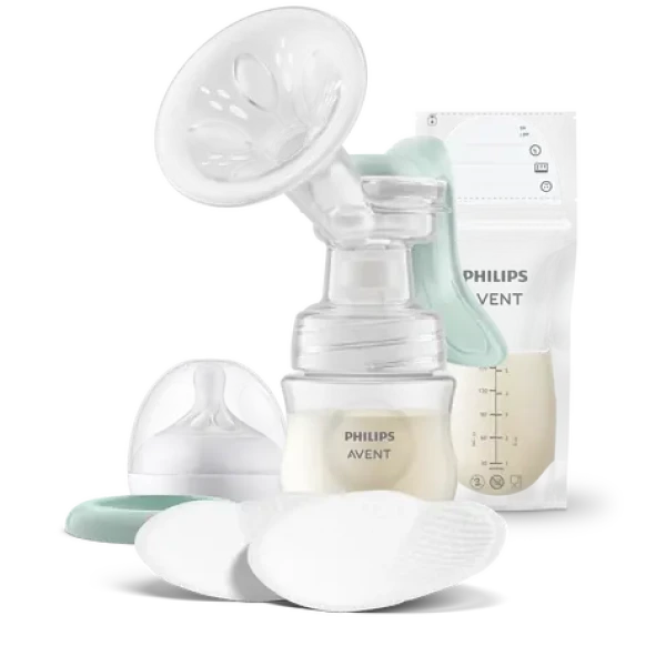 Philips AVENT Essential SCD417/20 bílá / Odsávačka mateřského mléka / manuální / 125 ml