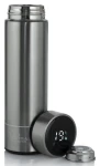 Extralink Smart Travel Mug stříbrná / Chytrý termohrnek / 500 ml / LED displej / nerezová ocel