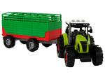 Mamido Traktor se dvěma přívěsy a efekty zelený