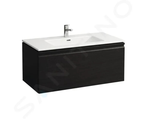 Laufen - Pro S Skříňka s umyvadlem, 1000x500 mm, 1 zásuvka, wenge H8609664231041