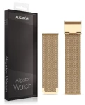 Aligator Náhradní kovový řemínek pro Watch Life 20mm / zlatý (20AW0016)