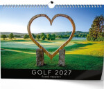 Golf české resorty 2027 - nástěnný kalendář