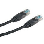 DATACOM Patch kabel UTP CAT5E / 10m / černý (NPPDTC1056)