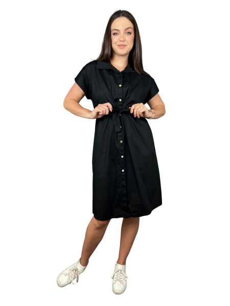 HOSH Košilové šaty Luma Velikost: UNI, Barva: Černá