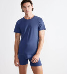 Pánské tričko EVER Ease O-Neck - UNKNOWN - tm. modré 6312 - SLOGGI UNKNOWN M