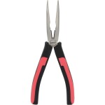 KNIPEX - kleště půlkulaté, zahnuté, s křížovým ozubením - 200mm, vysoká pevnost čelistí (3821200)