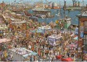 HEYE Puzzle Čerstvé ryby