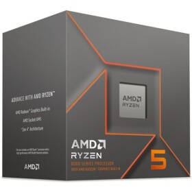 AMD RYZEN 5 8500G @ 3.5GHz / Turbo 5.0GHz / 6C12T / L2 6MB L3 16MB / AM5 / Zen 4 / 65W (100-100000931BOX)