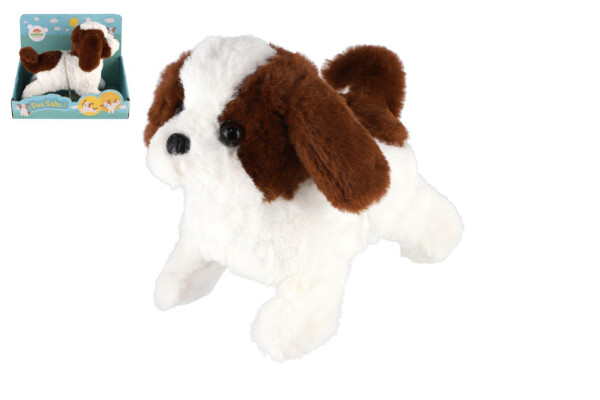 Pes Salto 19 cm skákací, chodící, se zvukem