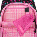 Bagmaster Školní batoh Beta 23 A Black/pink/blue