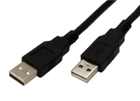 Roline USB 2.0 A-A černý / Kabel / propojovací / 0,8 m (11.02.8908)