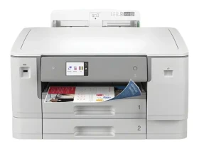Brother HL-J6010DW bílá / Barevná inkoustová tiskárna / A3 / 1200×4800 DPI / 30 str/min / Wi-Fi / LAN (HLJ6010DWRE1)