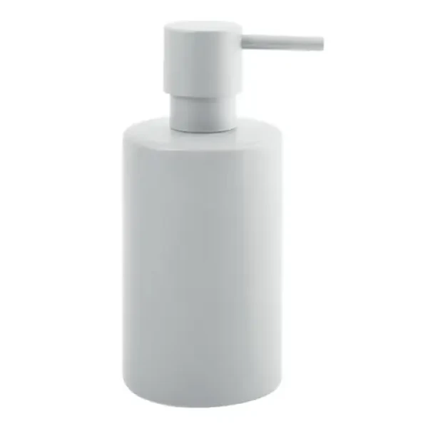 Spirella TUBE-Matt dávkovač mýdla matně bílý / keramika / 300 ml (7610583217325)
