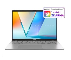ASUS NTB Vivobook S 16 (M3607KA-OLED009W), AI 7 350, 16" 1920x1200, 32GB, 1TB SSD, Radeon, W11 Home, Cool Silver EDF_2910409