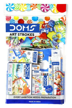 Art Strokes - sada na kreslení a malování v závěsném pouzdru (39 ks)