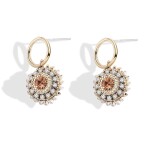 Náušnice Swarovski Elements Cataliana, Champagne