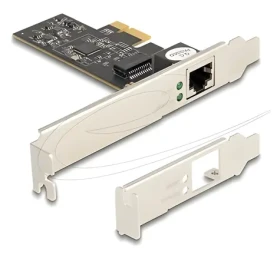 Delock RTL8126 / Síťová karta / PCI Express x1 / RJ45 / 5 Gigabit LAN / nízký profil (81260)