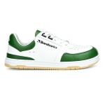 Be lenka barebarics wave white & dark green kožené