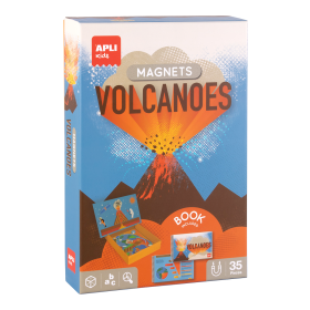 APLI edukační hra s magnety - Sopky, 5+