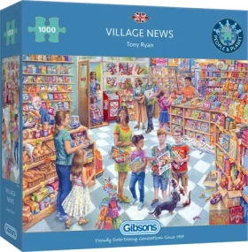 GIBSONS Puzzle Zprávy z vesnice